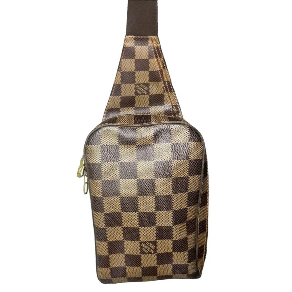 Louis Vuitton Damier Ebene Geronimo Sling CA 0064